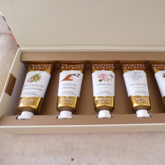 Crabtree & Evelyn Hand Therapy Cream Lotion LOT 6 x 45g NEW - Picture 3 of 6